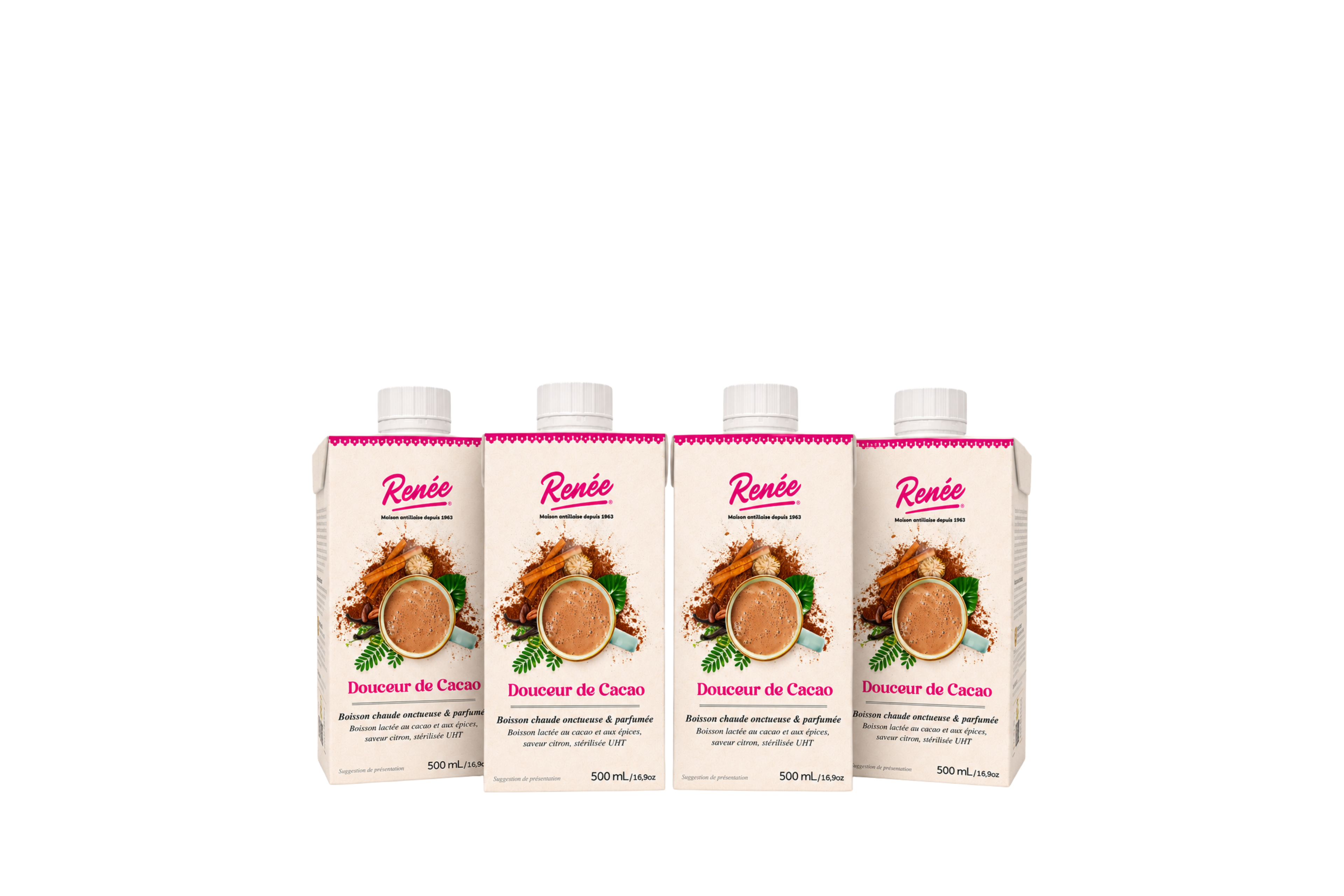 Pack Partage – 4 x 50cL Douceur de Caco Renée