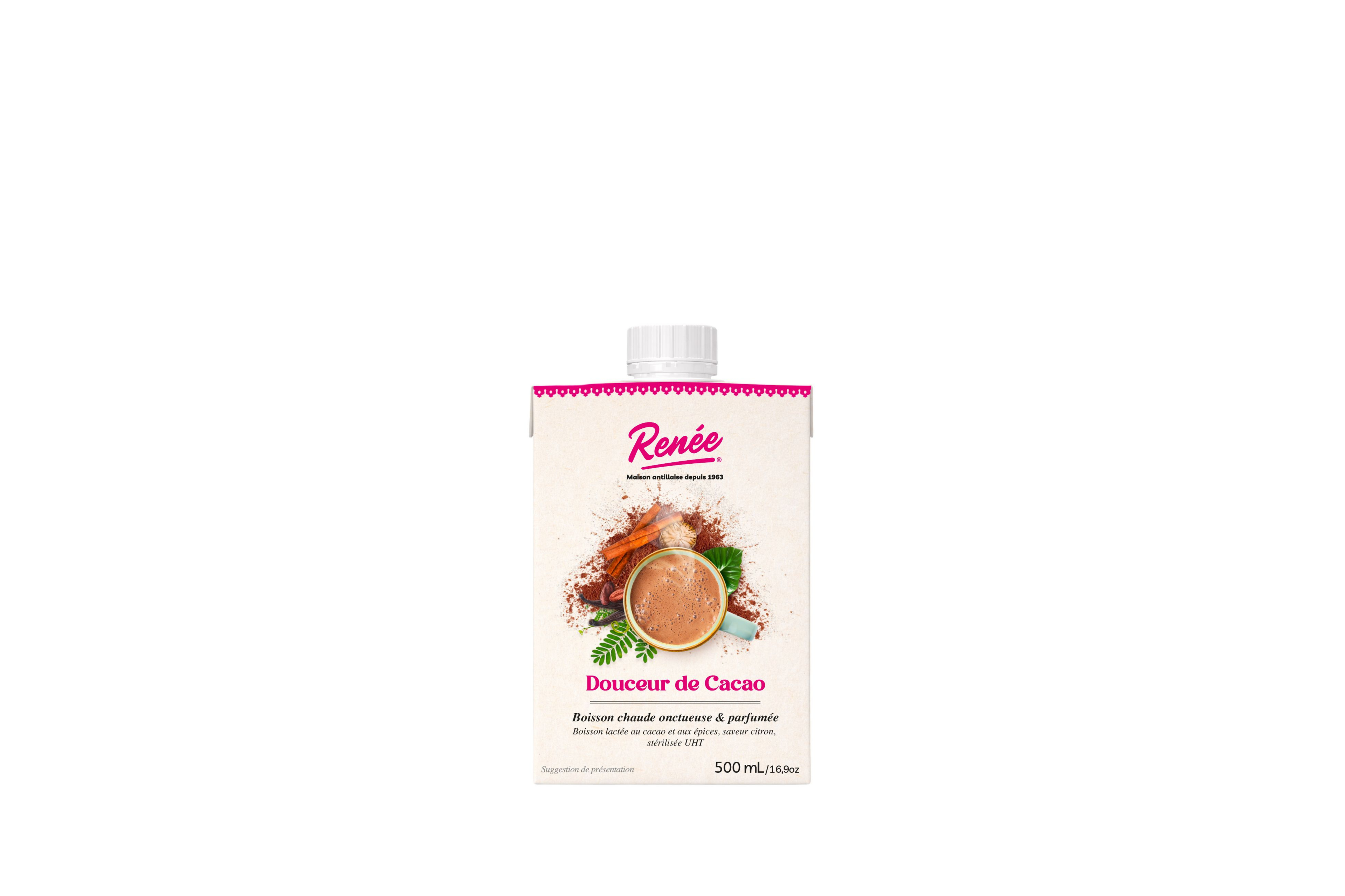 Brique Chocolat Renée 50cL - Douceur Cacao
