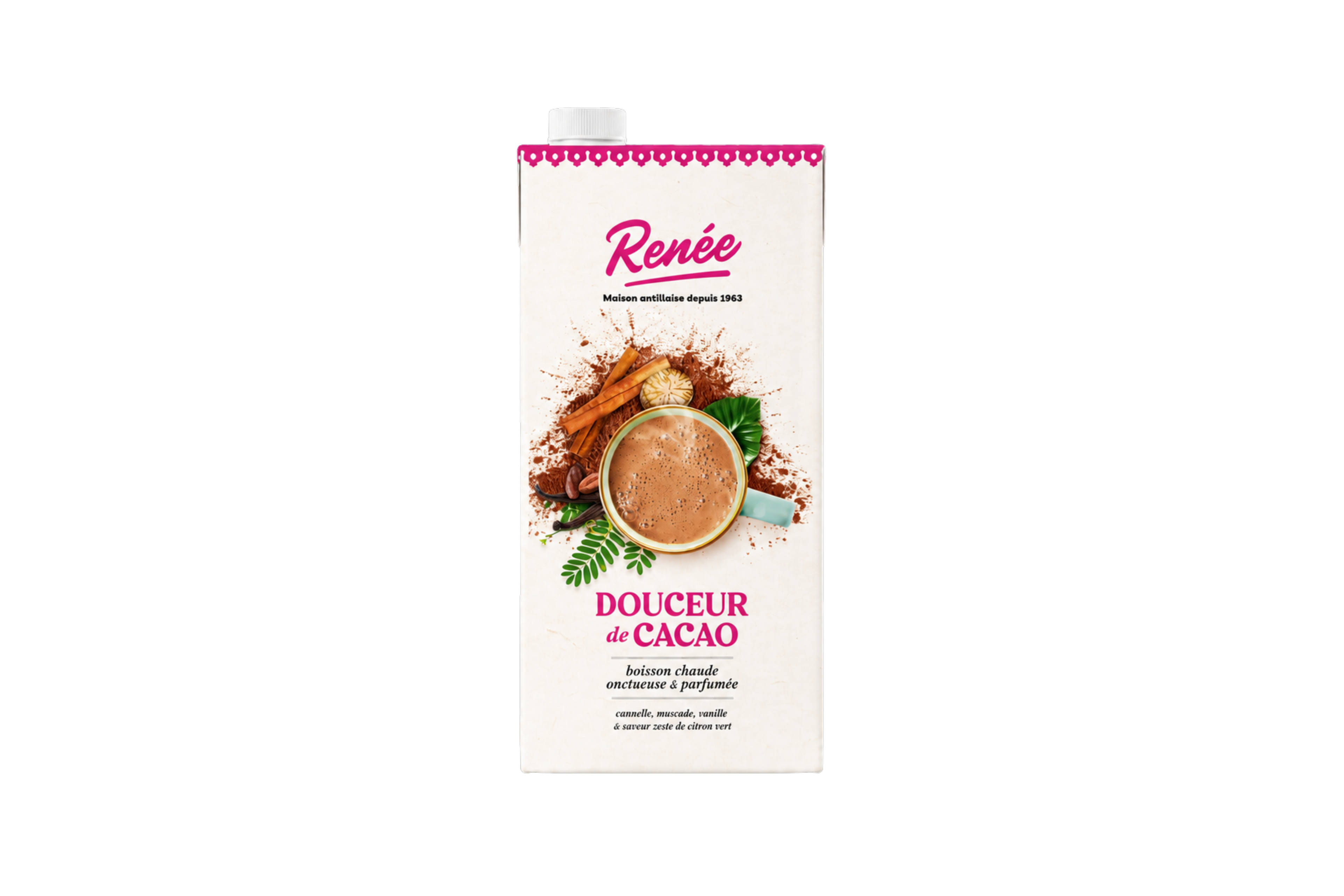 Brique Chocolat Renée 1L - Douceur Cacao