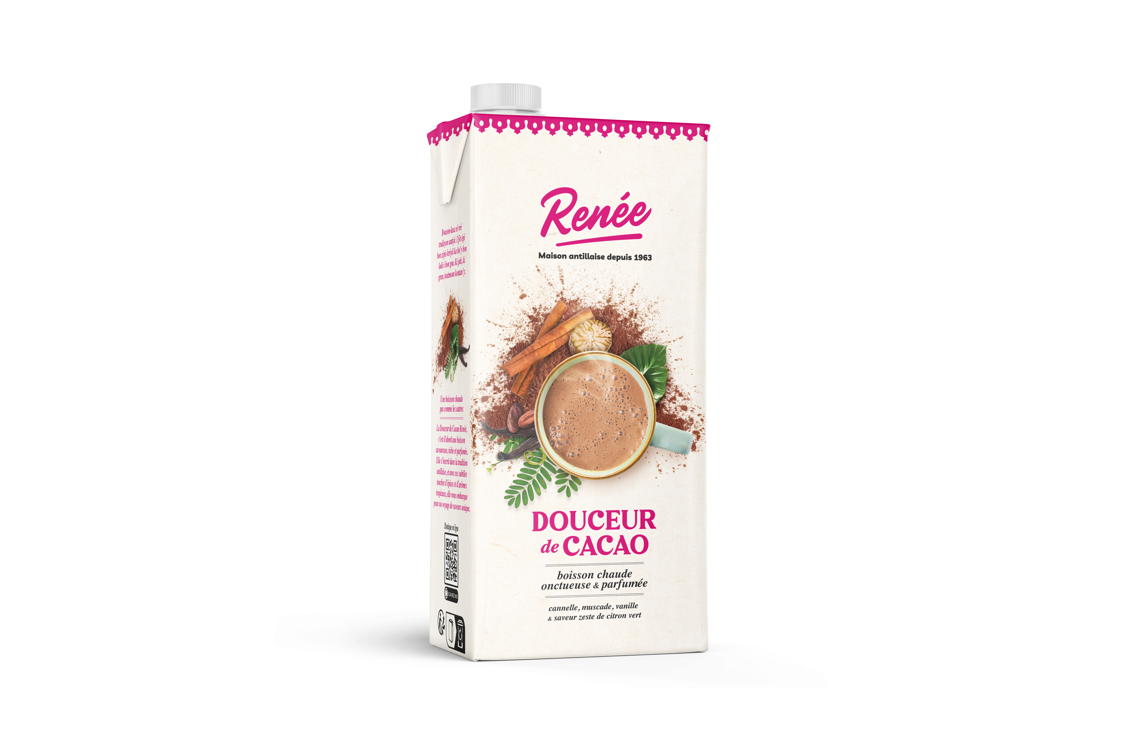 Brique Chocolat Renée 1L - Douceur Cacao